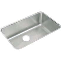 Elkay ELUH281612 Lustertone Stainless Steel 30-1/2" x 18-1/2" x 11-1/2", Single Bowl Undermount Sink Lustertone