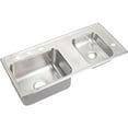thumbnail image 1 of Elkay Lustertone Stainless Steel 37-1/4" x 17" x 4-1/2", Double Bowl Top Mount Classroom ADA Sink, 1 of 1