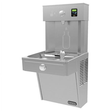 Elkay Lvrcdwsk Ezh2o Ada Wall Mount Drinking Fountain And Bottle Filling Station