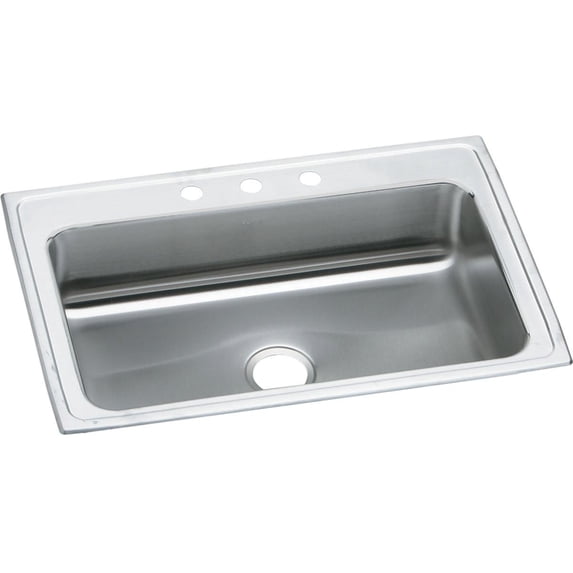 Elkay Celebrity Stainless Steel 33" x 22" x 7-1/4", Single Bowl Drop-in Sink