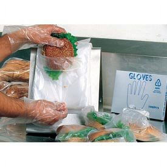 Elkay Plastics Flip Top HDPE Sandwich Bag Clear, 6.5" Length x 7" Width x 7" Depth | 2000/Case