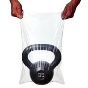 Elkay Plastics Open Ended 0.6 mil LLDPE Gusset Bag Clear, 8" Length x 4" Width x 18" Depth | 4 Packs of 1,000