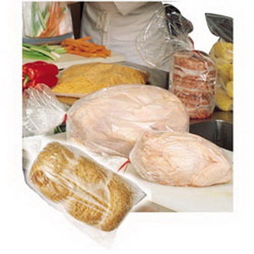 Elkay Plastics Open Ended LDPE Gusset Bag Clear, 2 Mil 10" Length x 8" Width x 24" Depth | 500/Case
