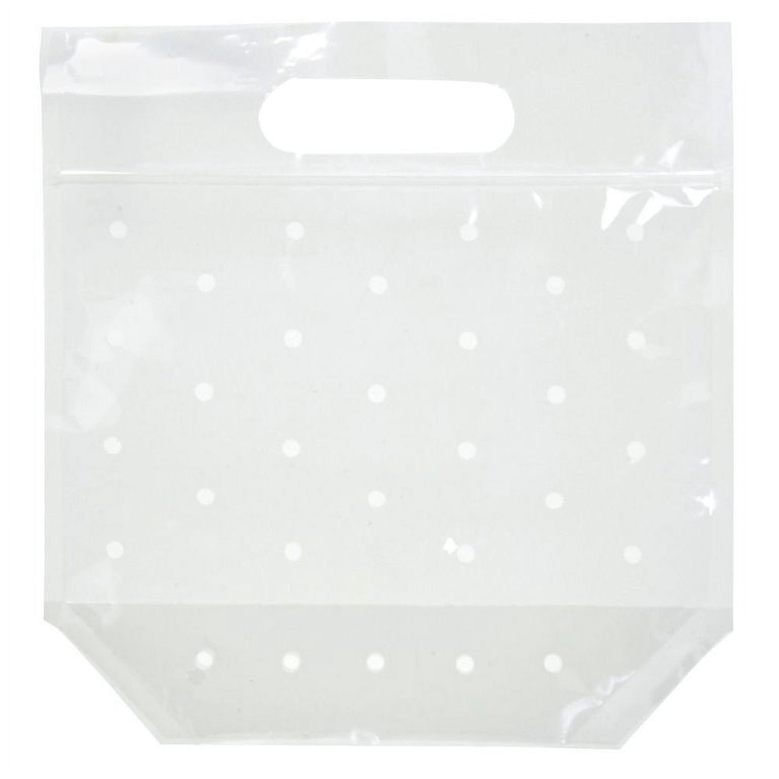 Elkay Plastics PBZ1064BG Bottom Gusset Vented Produce Pouch, 6" Length x 4" Width x 10.75" Depth| 250/Case