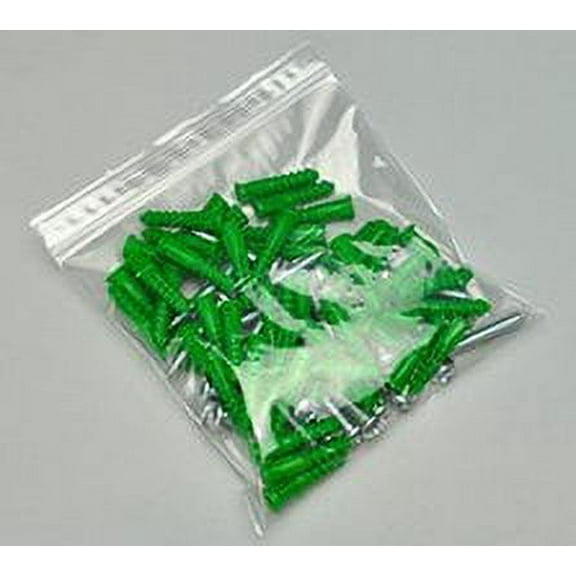 Elkay Plastics Track Bag, Clear, LDPE Poly Bag, 500 Count