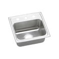 thumbnail image 1 of Elkay Psr1716 Celebrity 17" Drop In Single Basin Stainless Steel Kitchen Sink - 3 Faucet, 1 of 5