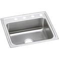 thumbnail image 1 of SS 25x22x7.5 Single Bowl Drop-in Sink, 1 of 5