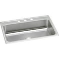 thumbnail image 1 of Elkay, Gourmet Pacemaker, Single Bowl Top Mount Sink with 3 Faucet Holes, PSR31223, Stainless Steel, 1 of 3
