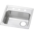 thumbnail image 1 of Elkay PSRADQ191955R1 Celebrity Stainless Steel 19-1/2" x 19" x 5-1/2", 1-Bowl Top Mount ADA Sink, 1 of 4
