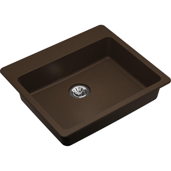 Quartz 25x22x5.5 Sngl Drop-in ADA Sink