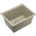 thumbnail image 1 of Elkay Quartz Classic 25" x 18-1/2" x 11-13/16", Undermount Laundry Sink with Perfect Drain, Bisque, 1 of 7