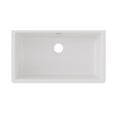 thumbnail image 1 of Elkay Quartz Classic 33" Rectangular Undermount Single Bowl Kitchen Sink,White, 1 of 5