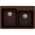 thumbnail image 1 of Elkay Quartz Classic 33'' x 22'' Double Basin Drop-In Kitchen Sink, 1 of 2