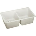 thumbnail image 1 of Elkay Quartz Luxe 33" x 18-1/2" x 9-1/2", Equal Double Bowl Undermount Sink, Ricotta, 1 of 2