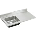 thumbnail image 1 of Elkay S4819L3 Elkay Lustertone Stainless Steel 48" x 25" x 7-1/2", Single Bowl Sink Top, 1 of 6