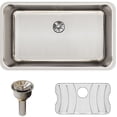 thumbnail image 1 of Elkay SS 30.5x18.5x10 Single UMnt Sink Kit+PD, 1 of 2