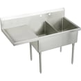 thumbnail image 1 of SS 73-1/2"x27-1/2"x14" Floor Sink, 1 of 1