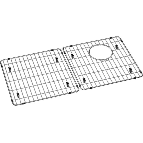 Elkay Stainless Steel 28-1/4" X 14-5/16" X 1-1/4" Bottom Grid Sink Mats