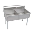 thumbnail image 1 of Elkay Stainless Steel 51" x 27-1/2" x 44" 18 Gauge One Compartment Budget Sink with Stainless Steel Legs, 1 of 2