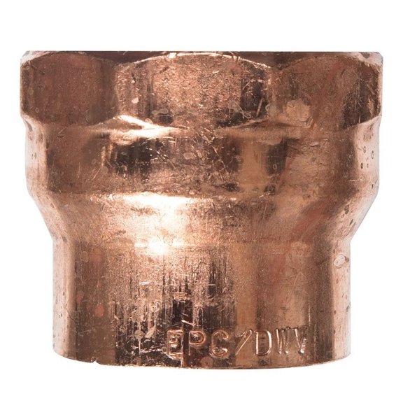 Elkhart 1-1/2 in. Copper x 1-1/2 in. Dia. FPT DWV Pipe Adapter