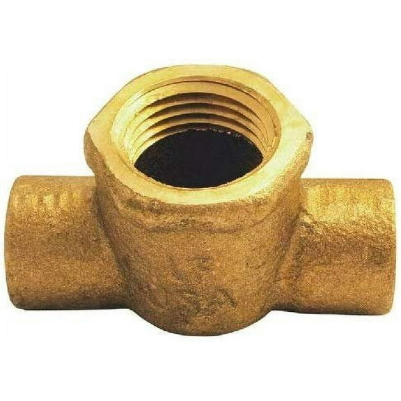 Elkhart 10156962 Low Lead Copper Tee, 3/4" C x 3/4" C x 3/4" FIP