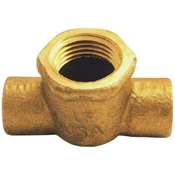 Elkhart 10156962 Low Lead Copper Tee, 3/4" C x 3/4" C x 3/4" FIP