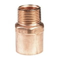 thumbnail interactive-video image 1 of Copper Plumbing Pipe Fittings - 3/4" C X Male Adapter 10 Pack, Made In USA By Elkhart 1 of 10