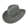 thumbnail image 1 of Elkhorn Crushable Wool Felt Western Hat - XS - Steel Gray, 1 of 5