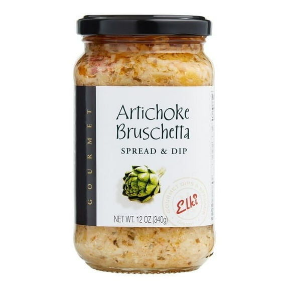 Elki Artichoke Bruschetta Spread and Dip 12 oz Pack of 4