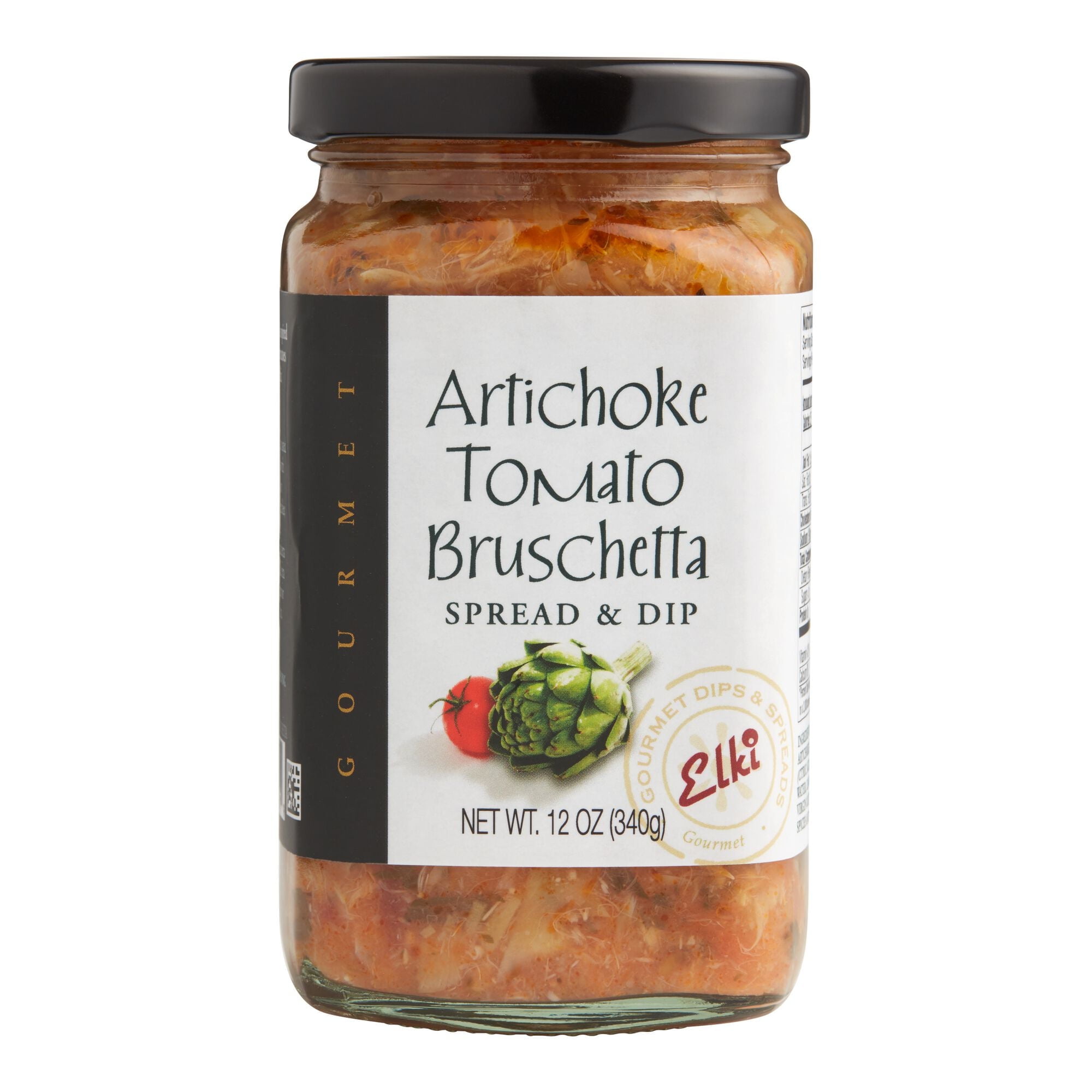 Elki Artichoke Tomato Bruschetta Spread And Dip 12 oz.