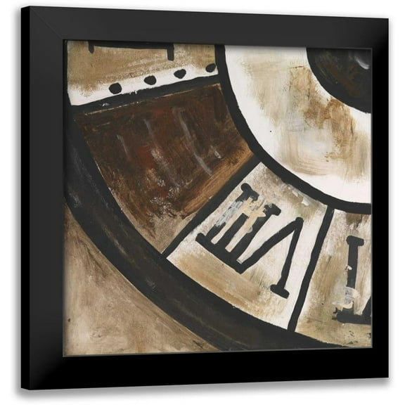 Elki,O 12x12 Black Modern Framed Museum Art Print Titled - Tictac III