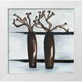 thumbnail image 1 of Elki,O 15x15 White Modern Wood Framed Museum Art Print Titled - Deco I, 1 of 4