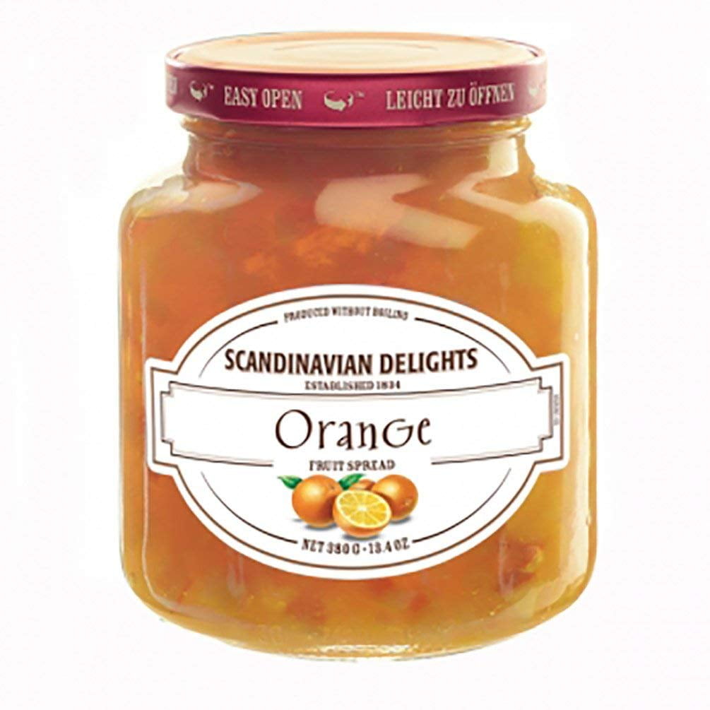 Scandinavian Delights Preserves, Orange, 13.4 Ounce