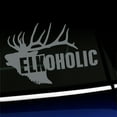 thumbnail image 1 of Elkoholic - Vinyl Decal - Choose Color - [GRAY], 1 of 1