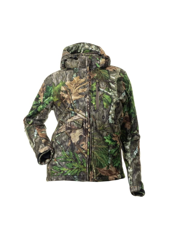 DSG Women's Ella 3.0 Camo Jacket Mossy Oak Obsession LARGE
