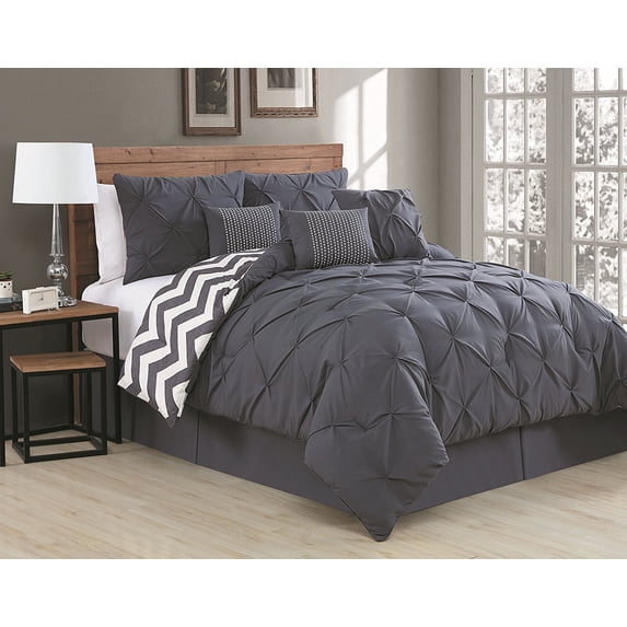 Ella 7 piece Reversible Comoforter Set