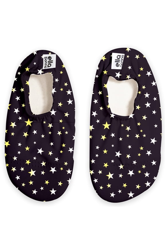 Baby Sea Shoes, Baby Sea Booties Non-Slip Sole, Baby Sea Slippers Infant, Gold Star