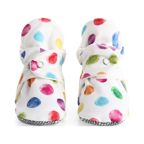 Ella Bonna Fleece Baby Shoes, Newborn Baby Booties, Anthracite, 6-12 Months