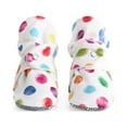 thumbnail image 1 of Ella Bonna Soft Baby Shoes, Cotton Baby Booties, Color Dots, 6-12 Months, 1 of 5