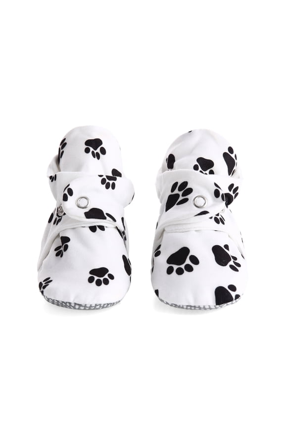 Soft Baby Shoes, Cotton Baby Booties, Dog Paw, 6-12 Months