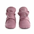 thumbnail image 1 of Ella Bonna Soft Baby Shoes, Cotton Baby Booties, Dustyrose, 0-6 Months, 1 of 5