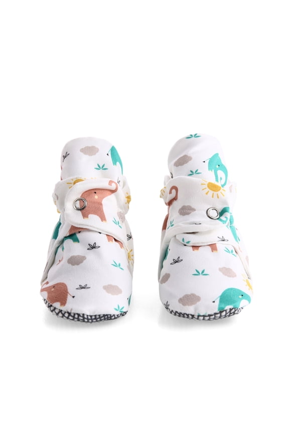 Soft Baby Shoes, Cotton Baby Booties, Elephant, 24-36 Months