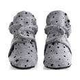thumbnail image 1 of Ella Bonna Soft Baby Shoes, Cotton Baby Booties, Star Gray, 18-24 Months, 1 of 6