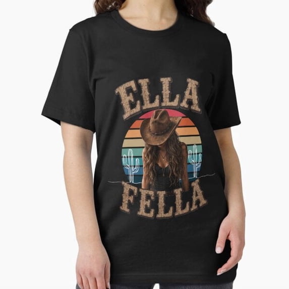 Ella Fella Country Music Concert Western Fan T-Shirt