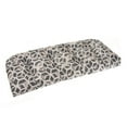 thumbnail image 1 of Ella Finley 70255 Inbox Indoor & Outdoor Reversible Wicker Loveseat Cushion, Grey, 1 of 2