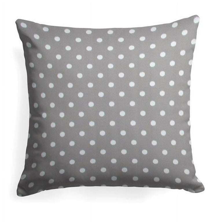 Ella Finley 70463 25 in. Indoor Outdoor Reversible Square Pillow Dab Grey