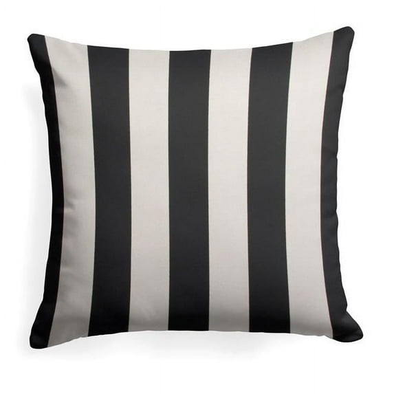 Ella Finley 70886 28 x 28 in. Indoor & Outdoor Reversible Square Pillow - Lux Stripe