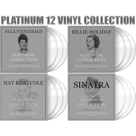 Ella Fitzgerald, Billie Holiday, Frank Sinatra & Nat King Cole  Platinum Collection (12LP Vinyl Box Set)