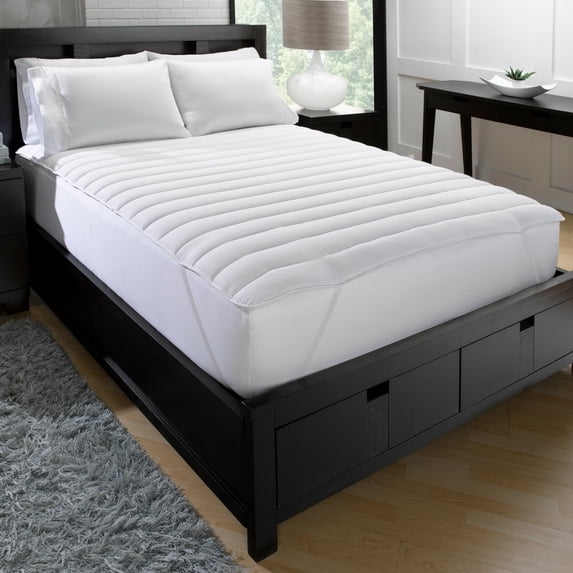 "Big & Soft Fiber Bed Mattress Pad"
