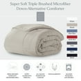 thumbnail image 1 of All Season Brushed Microfiber Down Alternative Comforter by Ella Jayne, 1 of 6